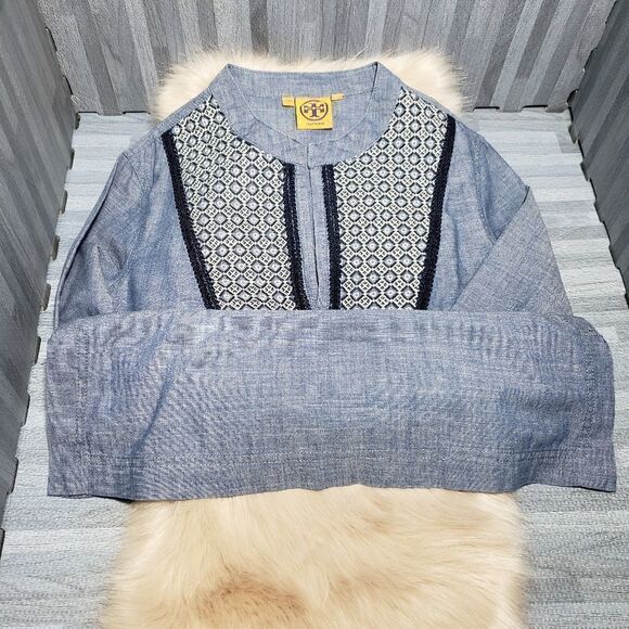 Tory Burch Womens Bernadette Tunic - Picture 4 of 7